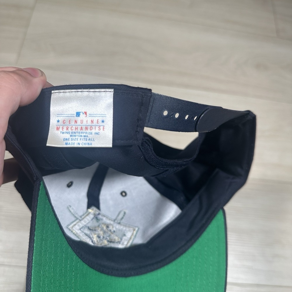 Vintage 90s Milwaukee Brewers 25th Anniversary SnapBack MLB Retro Logo EUC Retro - Picture 7 of 8